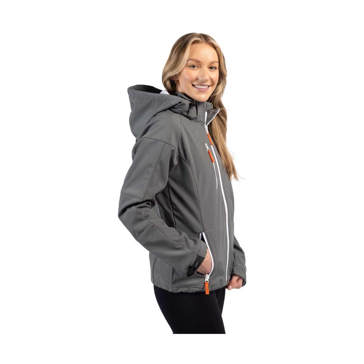 Clique Women's Serac Stretch Softshell Full Zip Jacket-8
