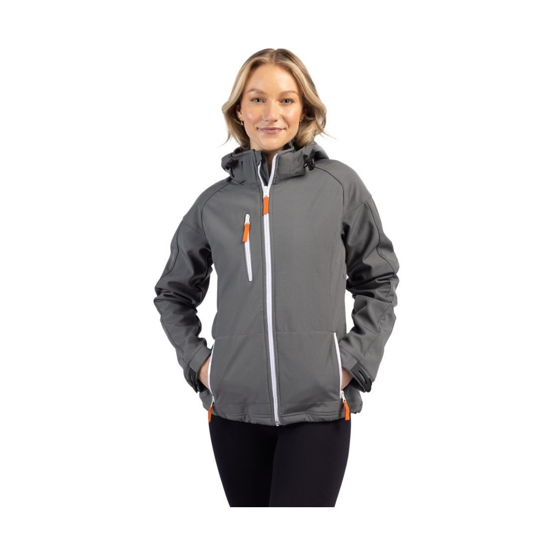 Clique Women's Serac Stretch Softshell Full Zip Jacket-9
