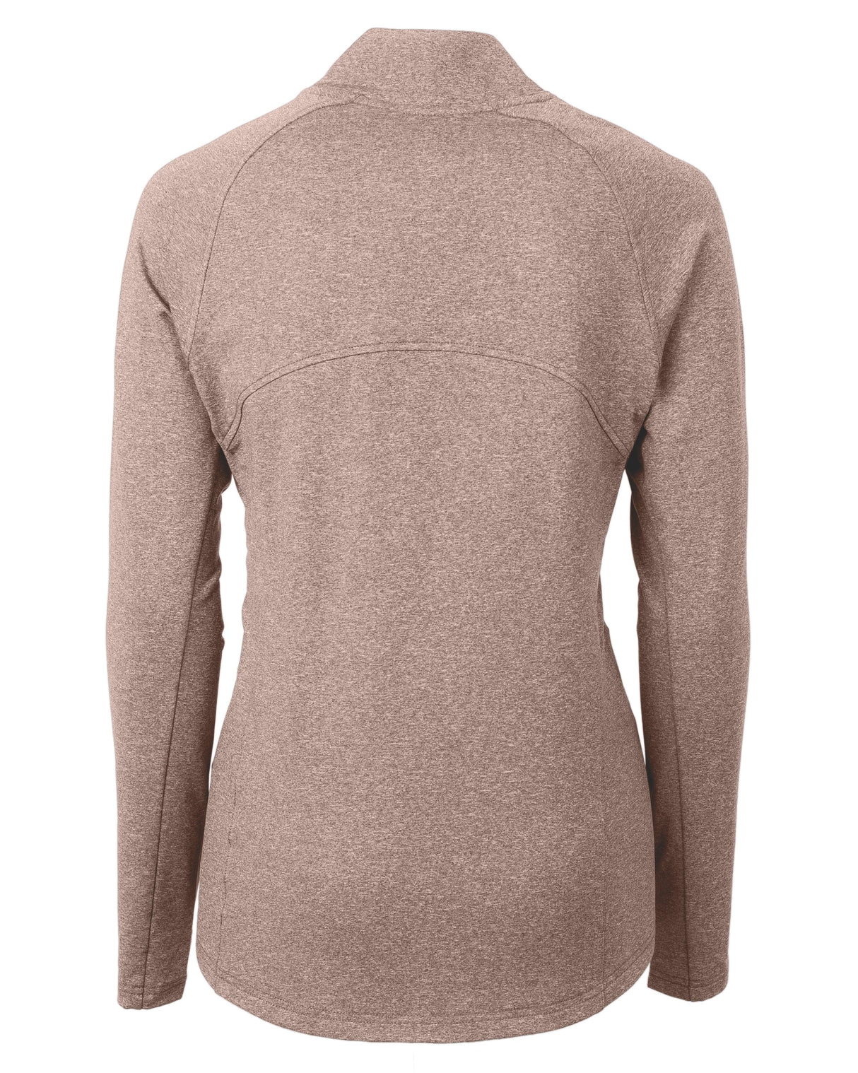 Cutter & Buck Women's Adapt Recycled Soft Knit Stretch Heathered Full Zip Jacket-6