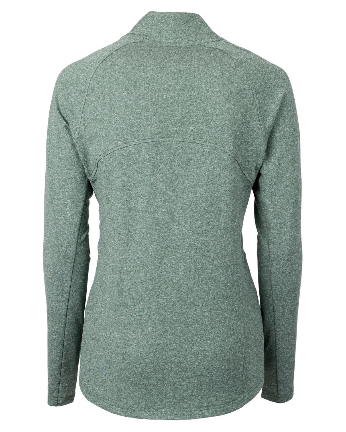 Cutter & Buck Women's Adapt Recycled Soft Knit Stretch Heathered Full Zip Jacket-1
