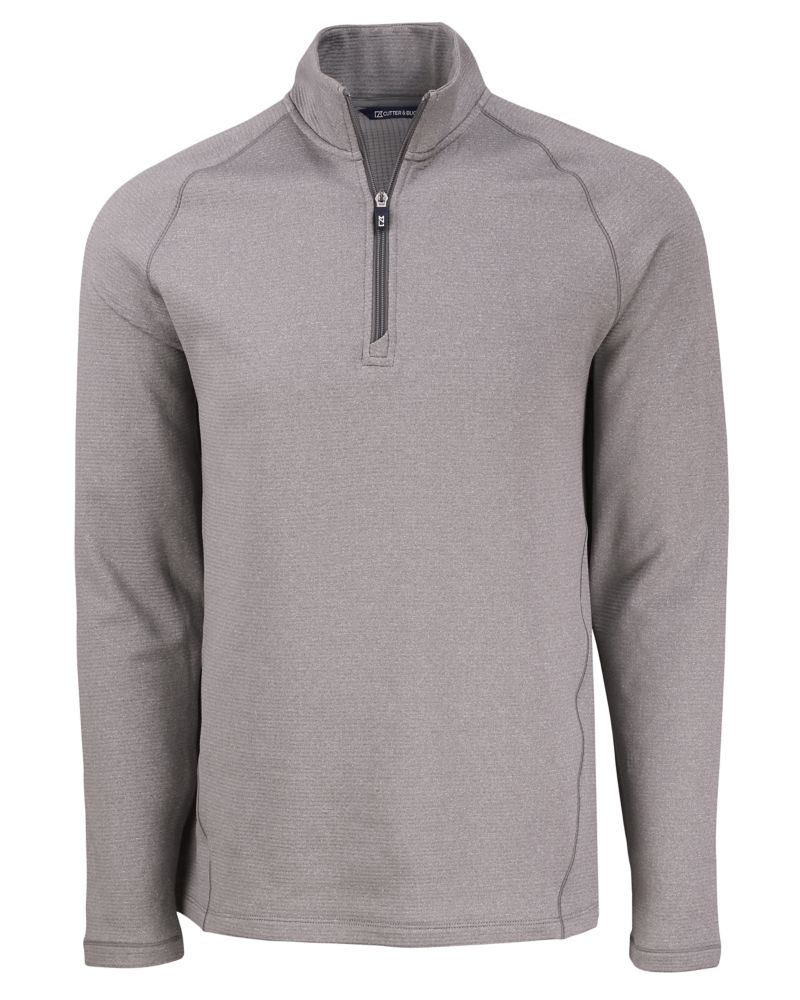 Cutter & Buck Men's Peshastin Recycled GridFleece Half Zip Pullover-3