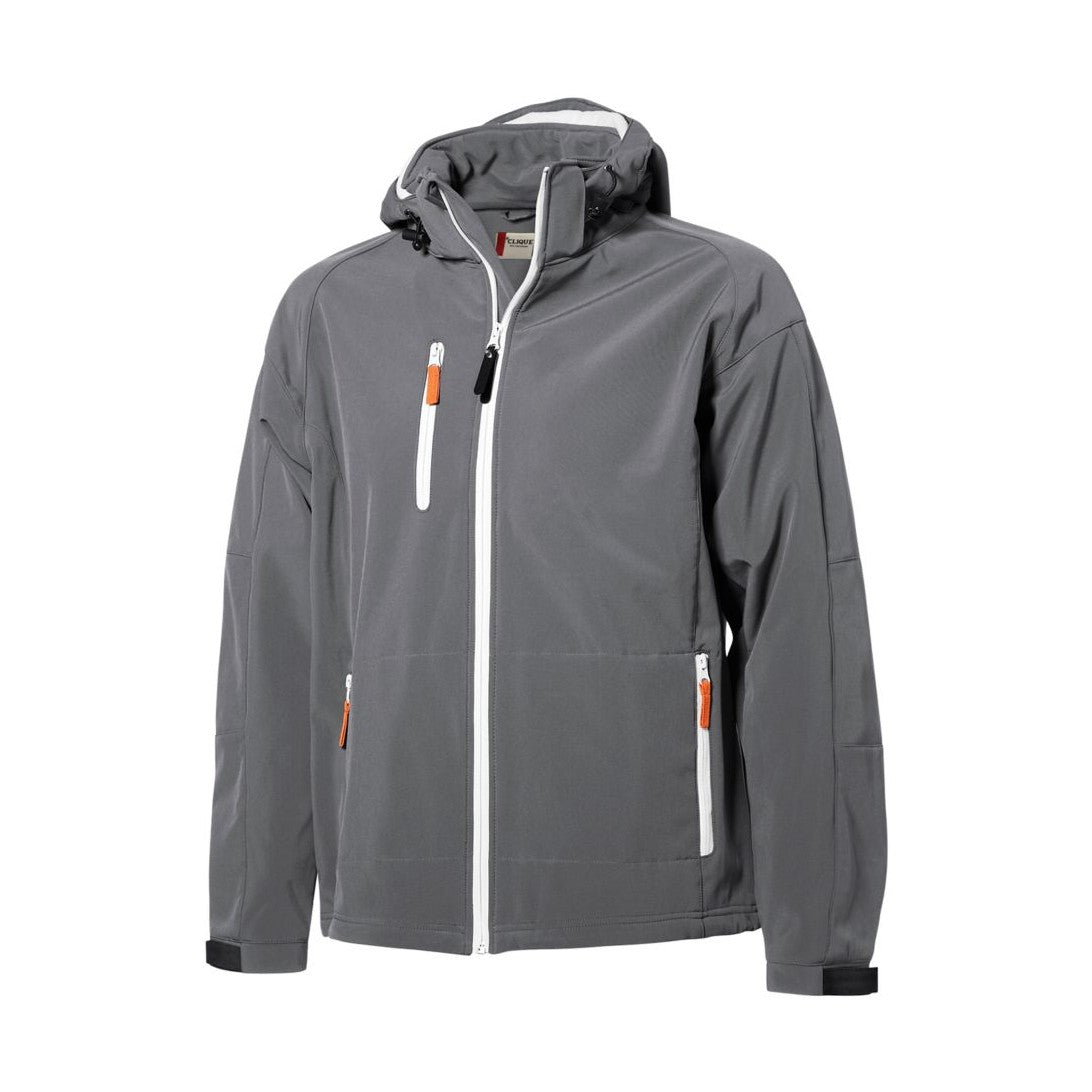 Clique Men's Serac Stretch Softshell Full Zip Jacket-6
