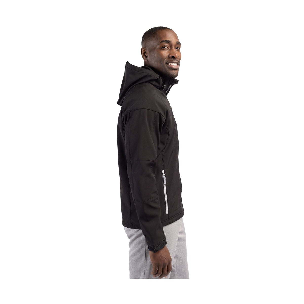 Clique Men's Serac Stretch Softshell Full Zip Jacket-6