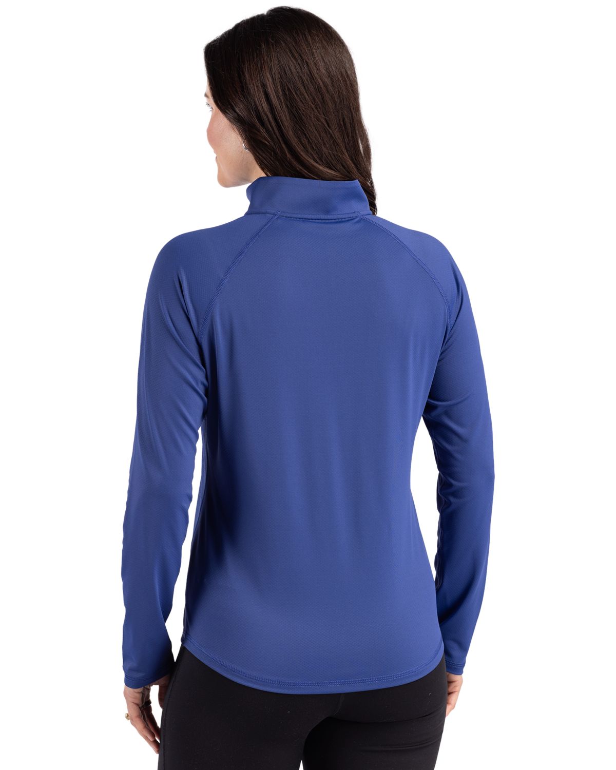 Cutter & Buck Women's Prospect Recycled Featherlight Stretch Quarter Zip-5