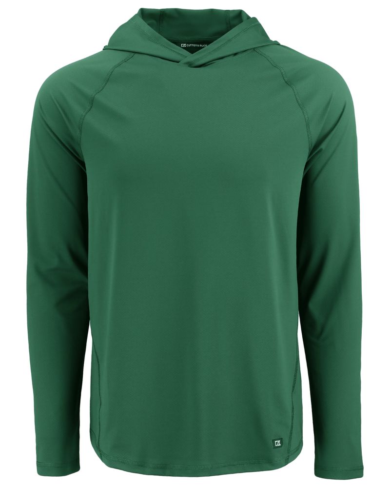 Cutter & Buck Men's Prospect Recycled Featherlight Stretch Hooded Pullover-5