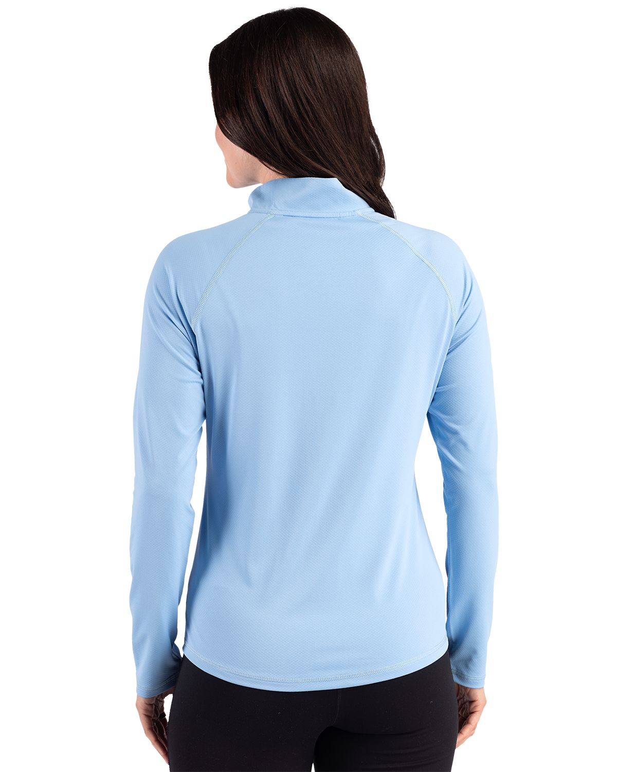 Cutter & Buck Women's Prospect Recycled Featherlight Stretch Quarter Zip-7