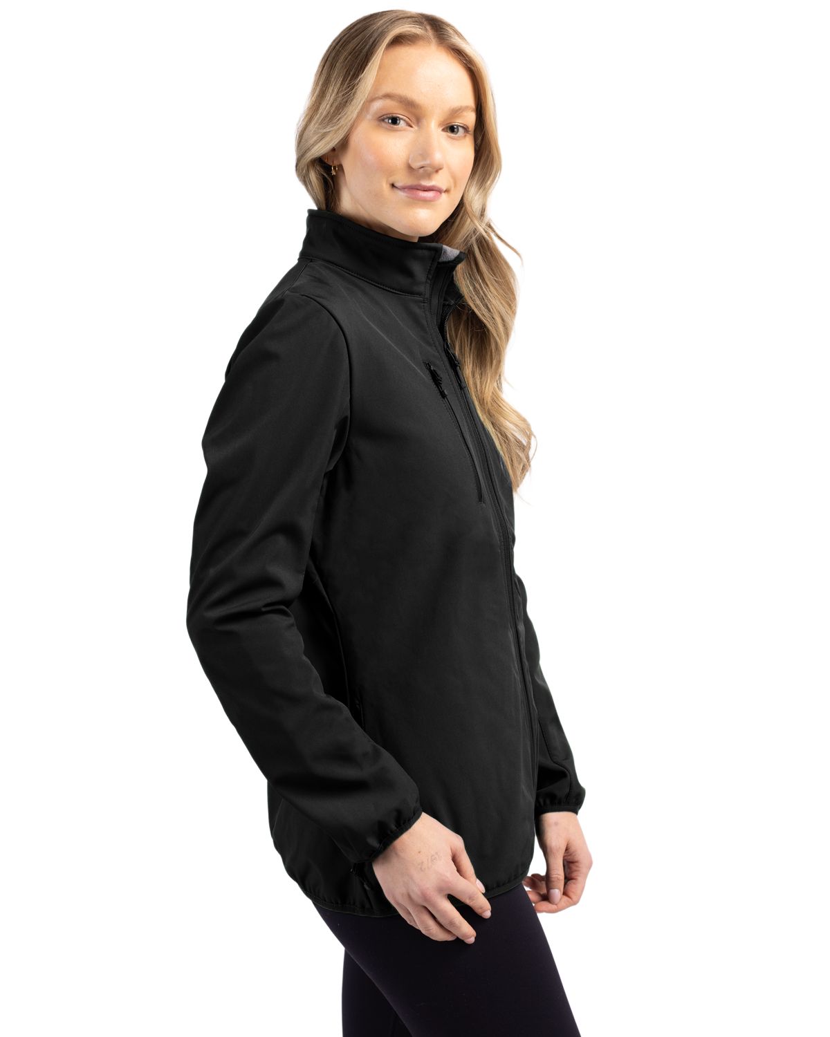 Clique Women's Trail Recycled Stretch Softshell Full Zip Jacket-3
