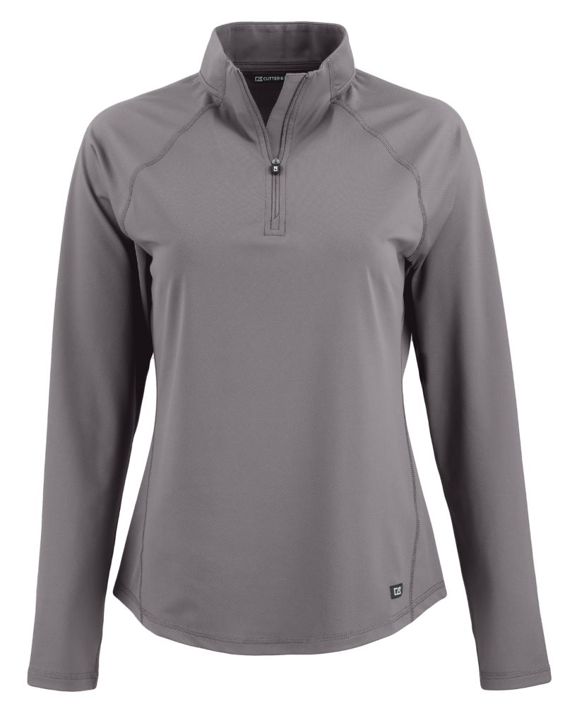 Cutter & Buck Women's Prospect Recycled Featherlight Stretch Quarter Zip-2