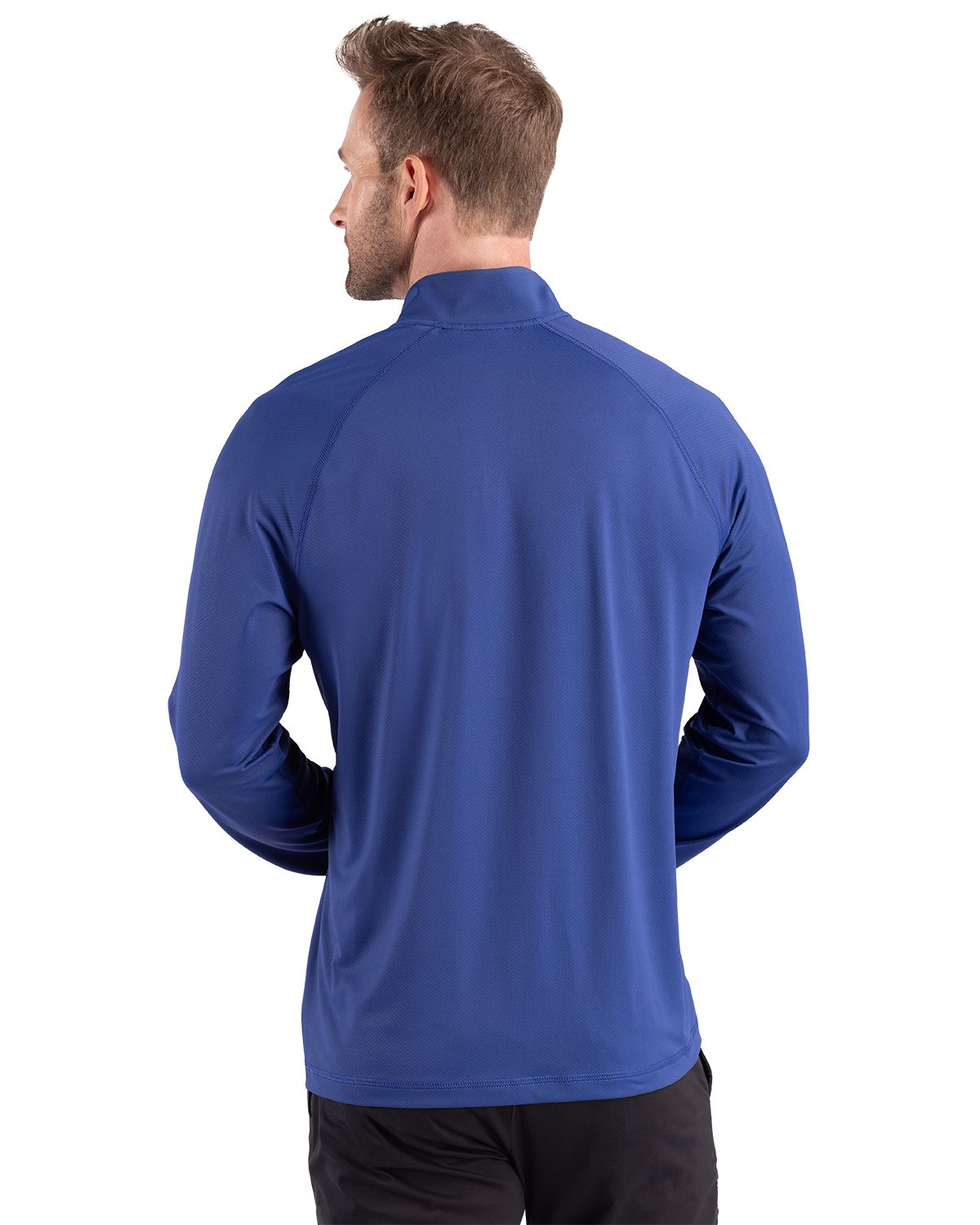 Cutter & Buck Men's Prospect Recycled Featherlight Stretch Quarter Zip-4