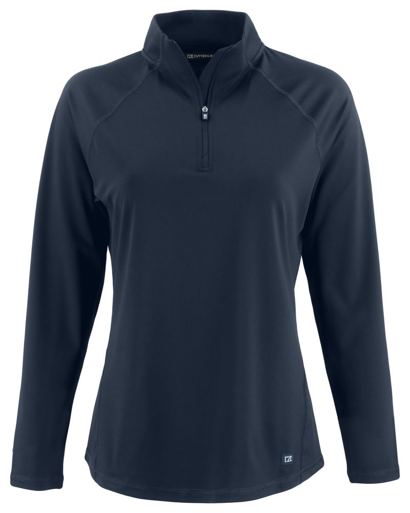 Cutter & Buck Women's Prospect Recycled Featherlight Stretch Quarter Zip-2