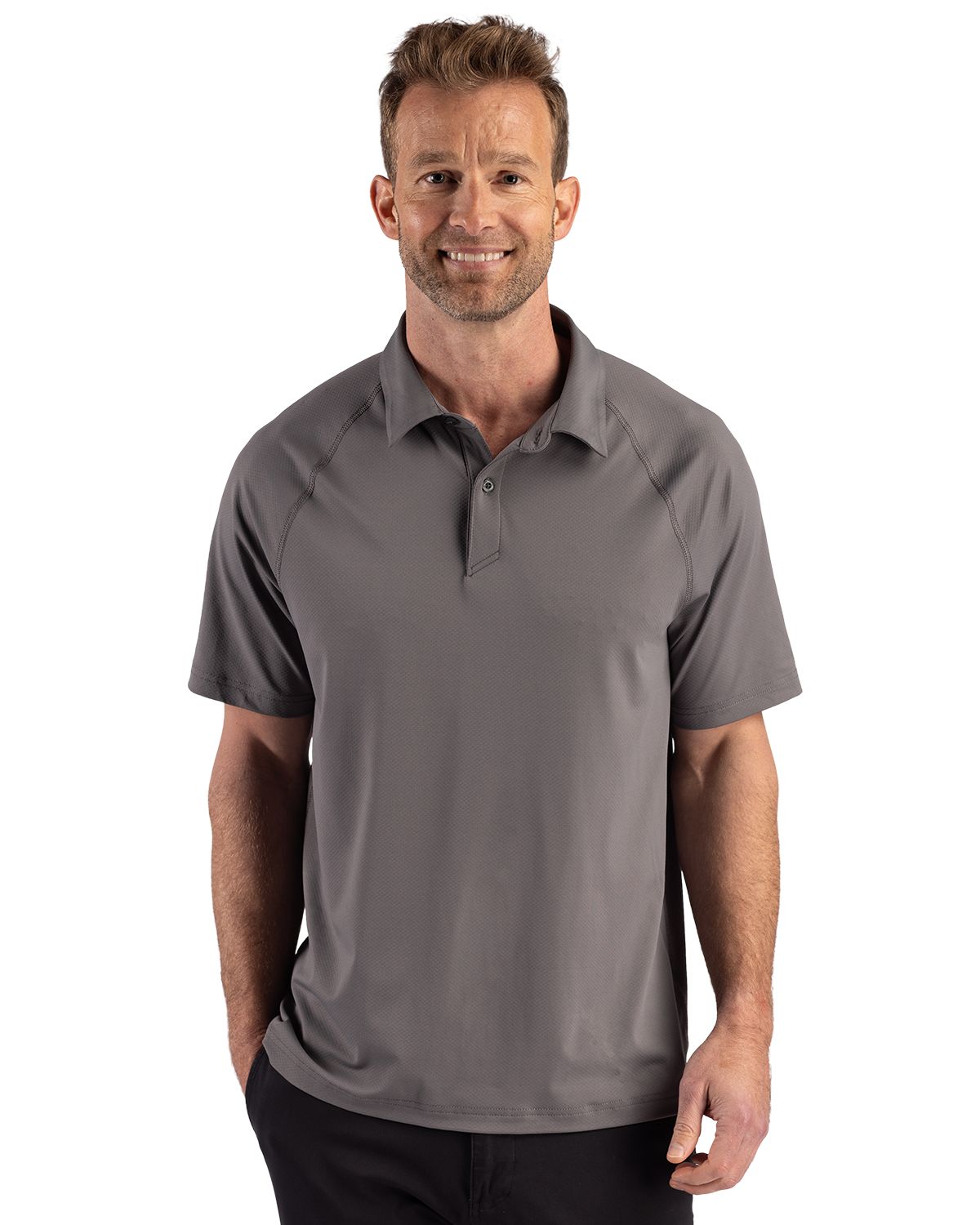 Cutter & Buck Men's Prospect Recycled Featherlight Stretch Sport Polo-6