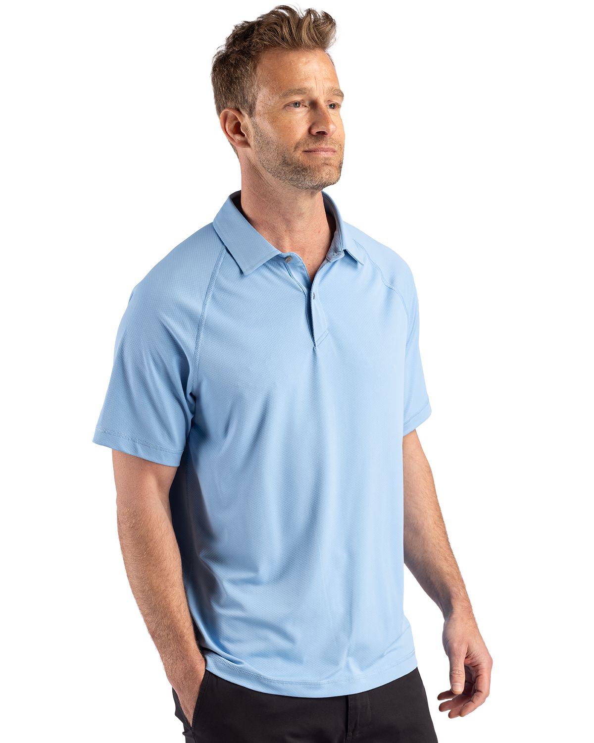 Cutter & Buck Men's Prospect Recycled Featherlight Stretch Sport Polo-3