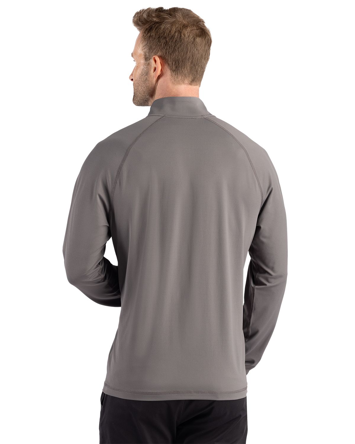 Cutter & Buck Men's Prospect Recycled Featherlight Stretch Quarter Zip-7