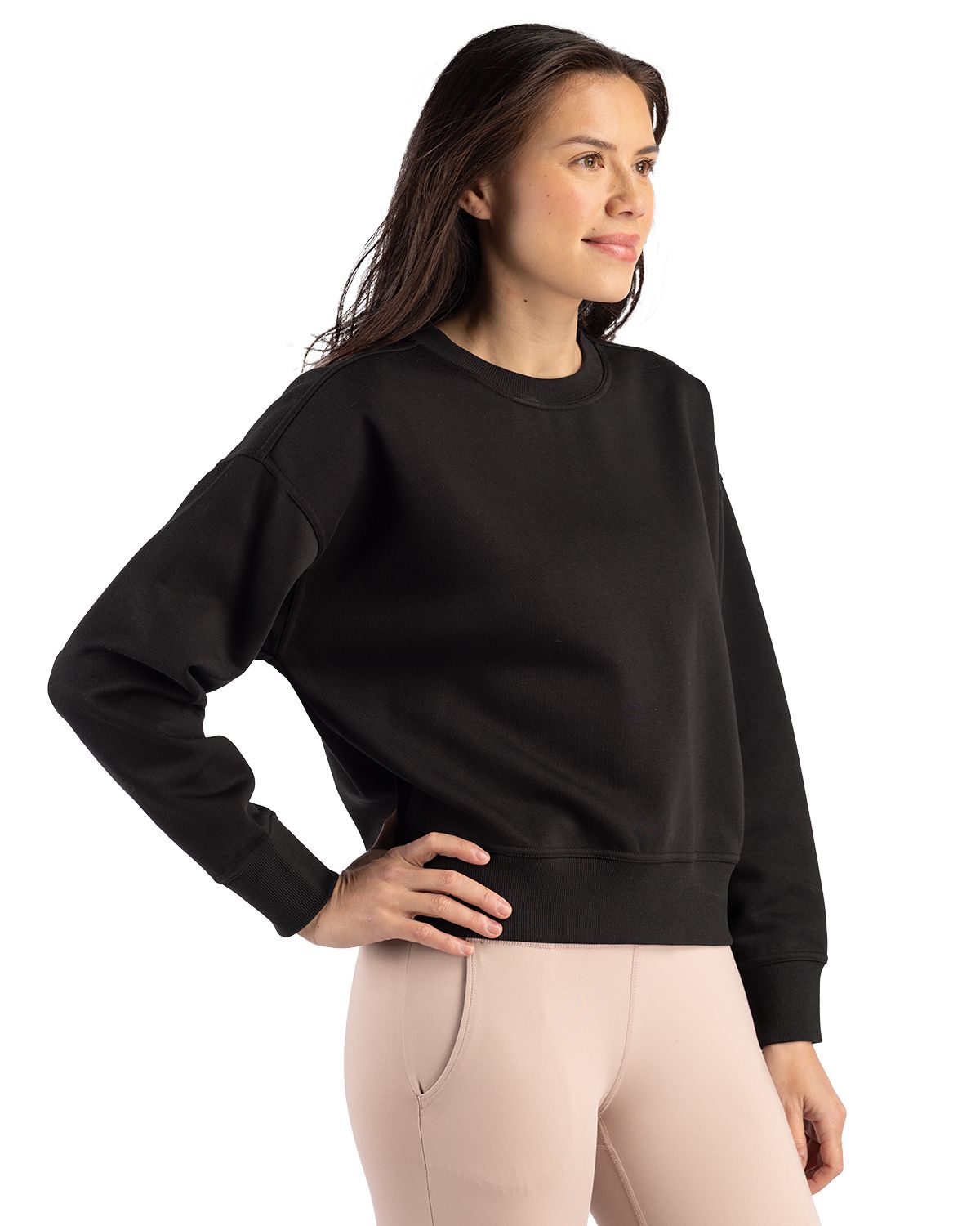 Clique Women's Drive Recycled Crewneck Sweatshirt-6