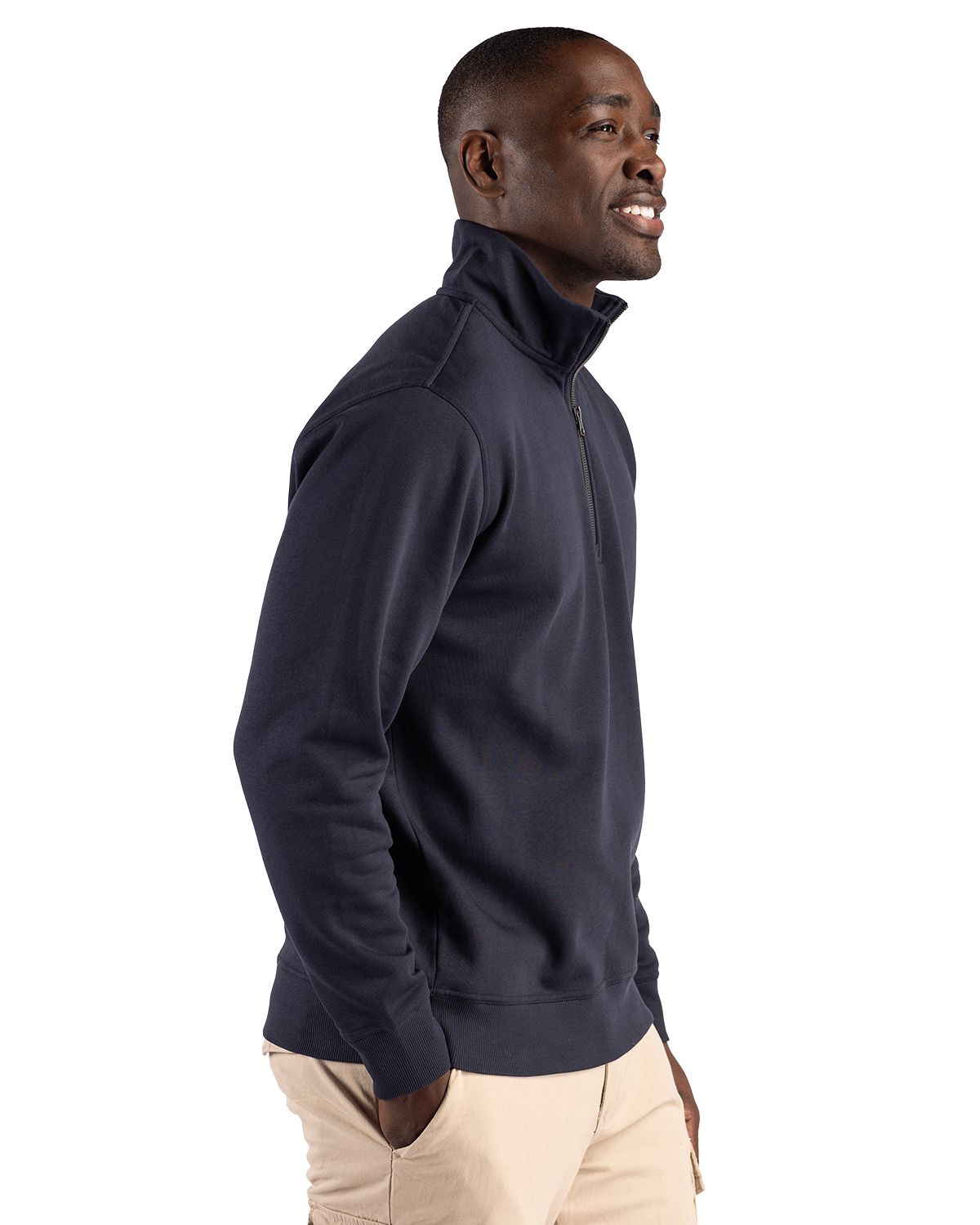Clique Men's Drive Recycled Quarter Zip Sweatshirt-6