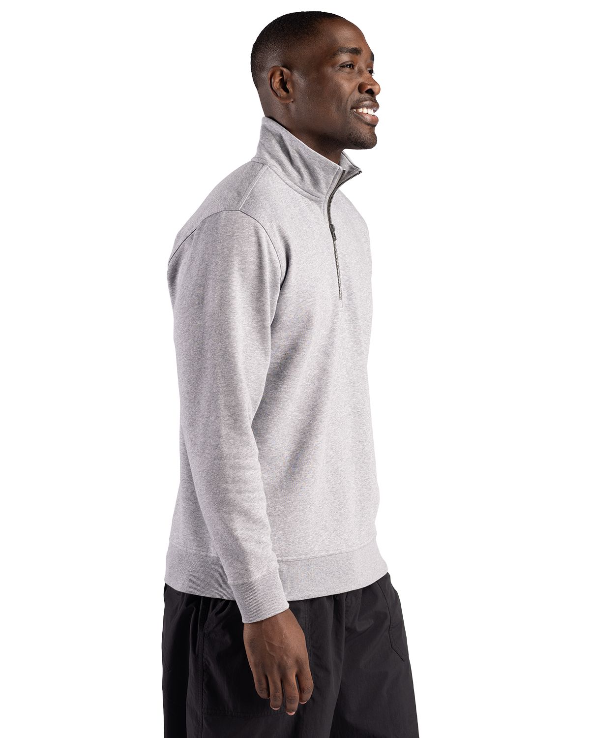 Clique Men's Drive Recycled Quarter Zip Sweatshirt-7