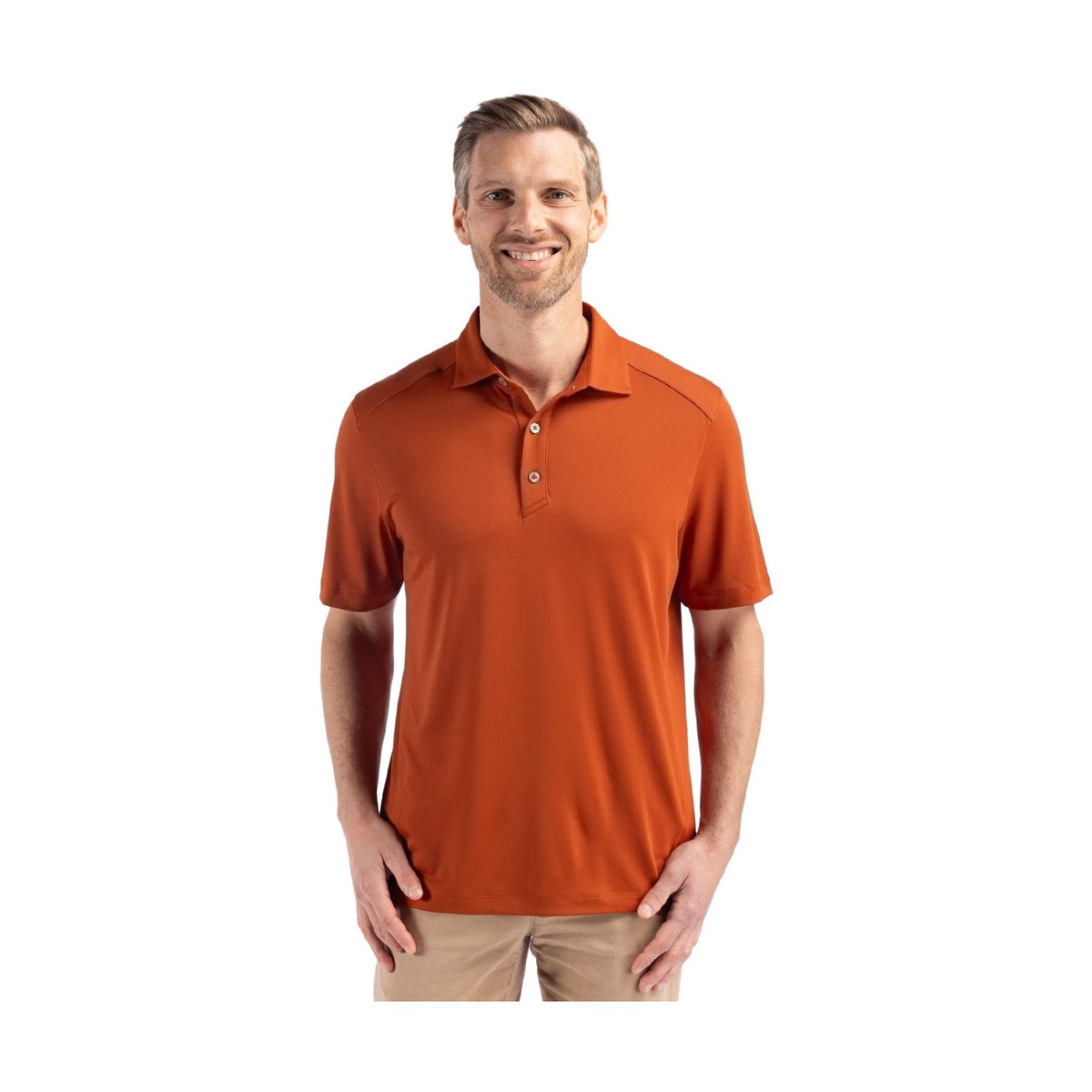 Cutter & Buck Men's Forge Recycled Four-Way Stretch Polo-1