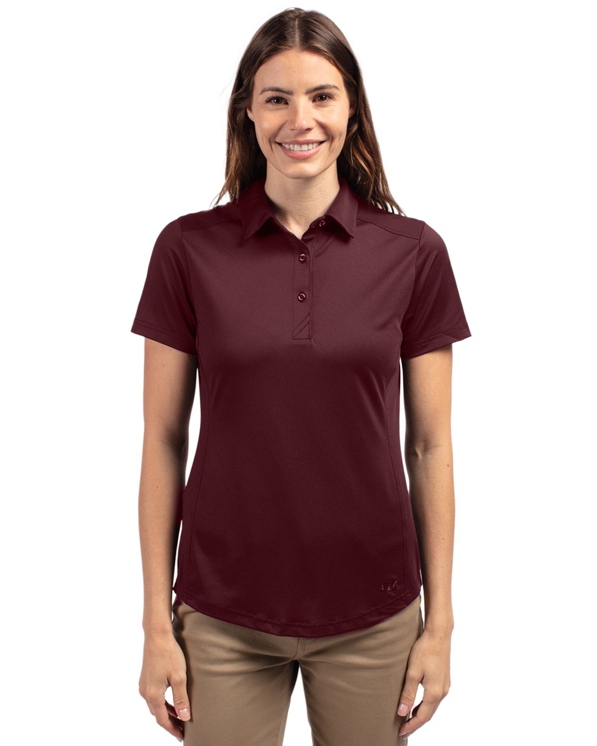 Cutter & Buck Women's Prospect Recycled Featherlight Stretch Polo-1