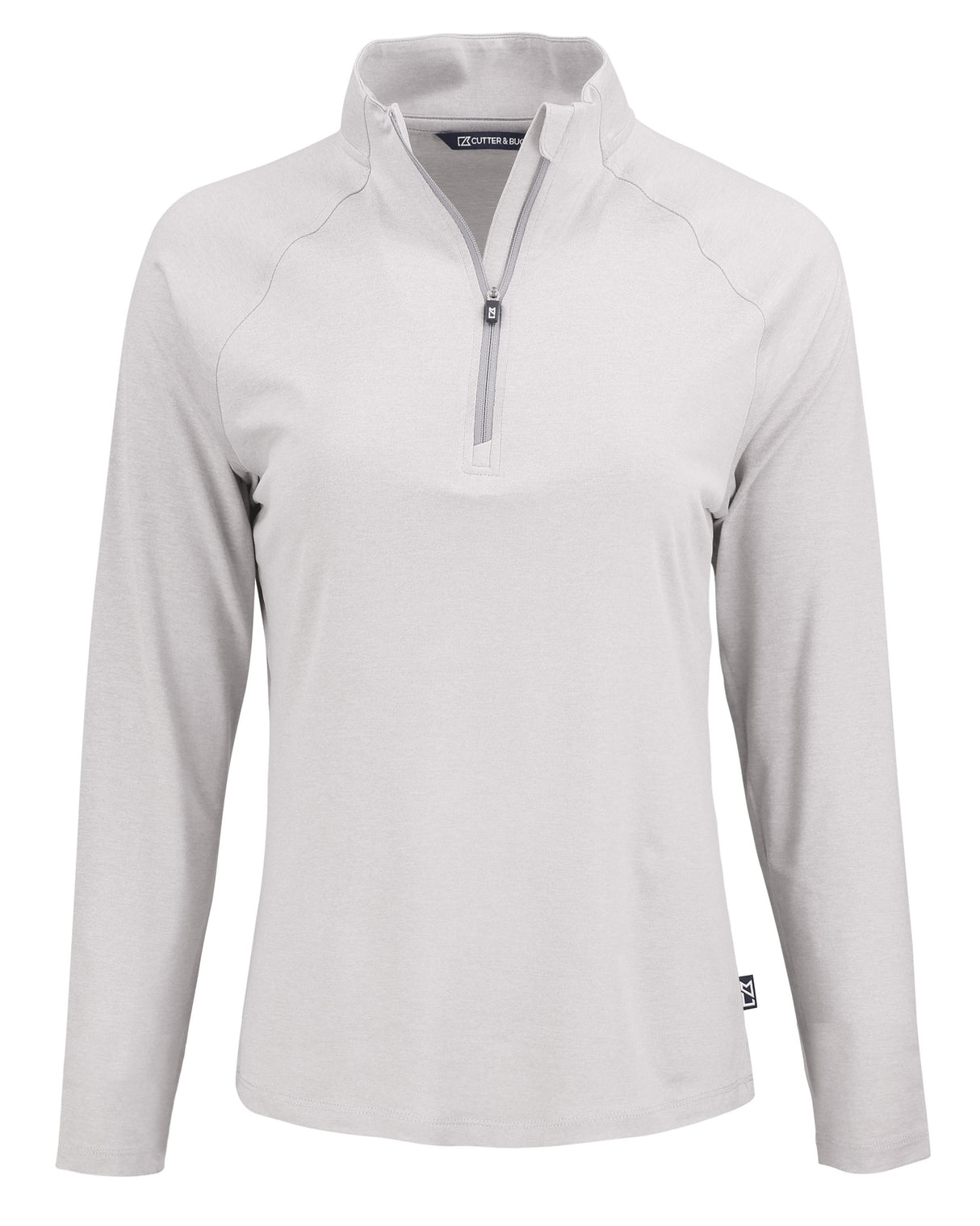 Cutter & Buck Women's Coastline Recycled Double Peached Quarter Zip Pullover-4