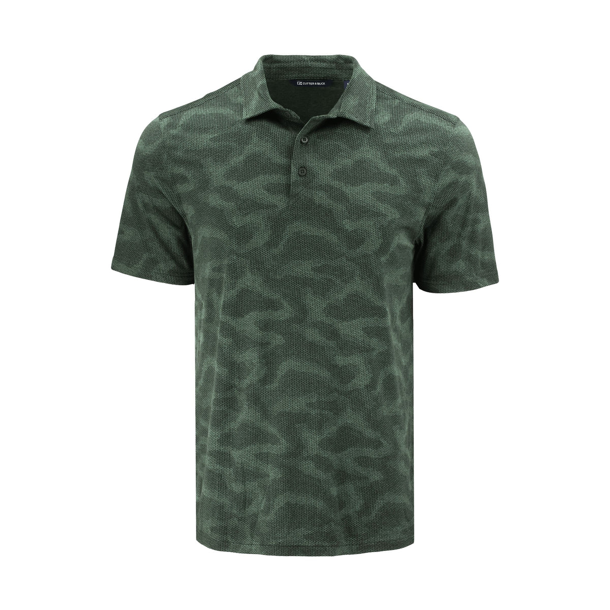 Cutter & Buck Men's Coastline Recycled Double Peached Camo Print Polo-5