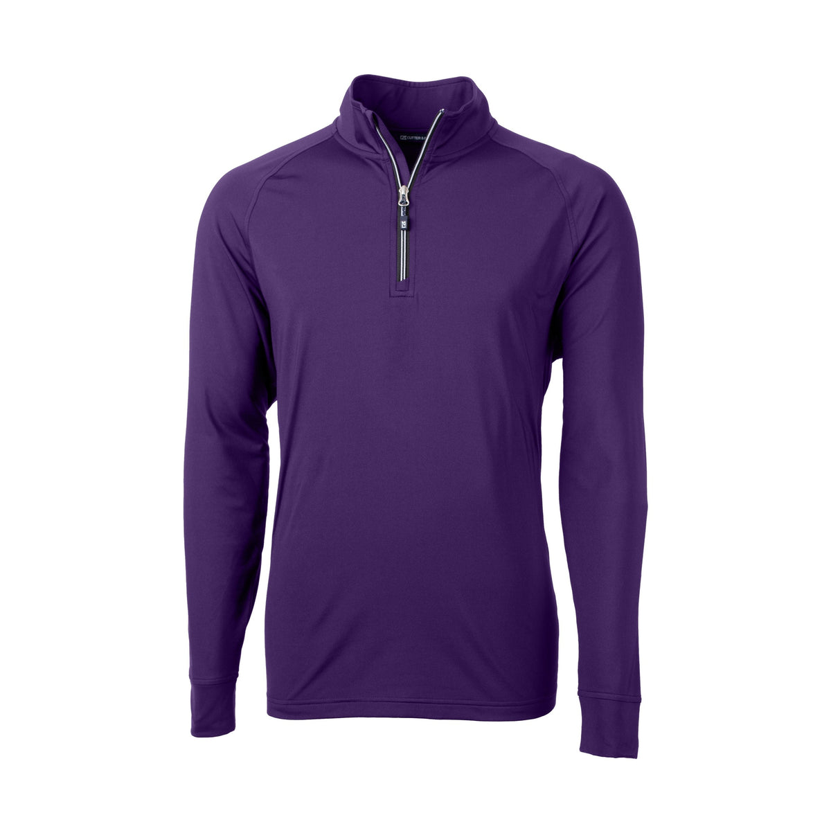 Cutter & Buck Men's Adapt Recycled Soft Knit Stretch Quarter Zip Pullover-1