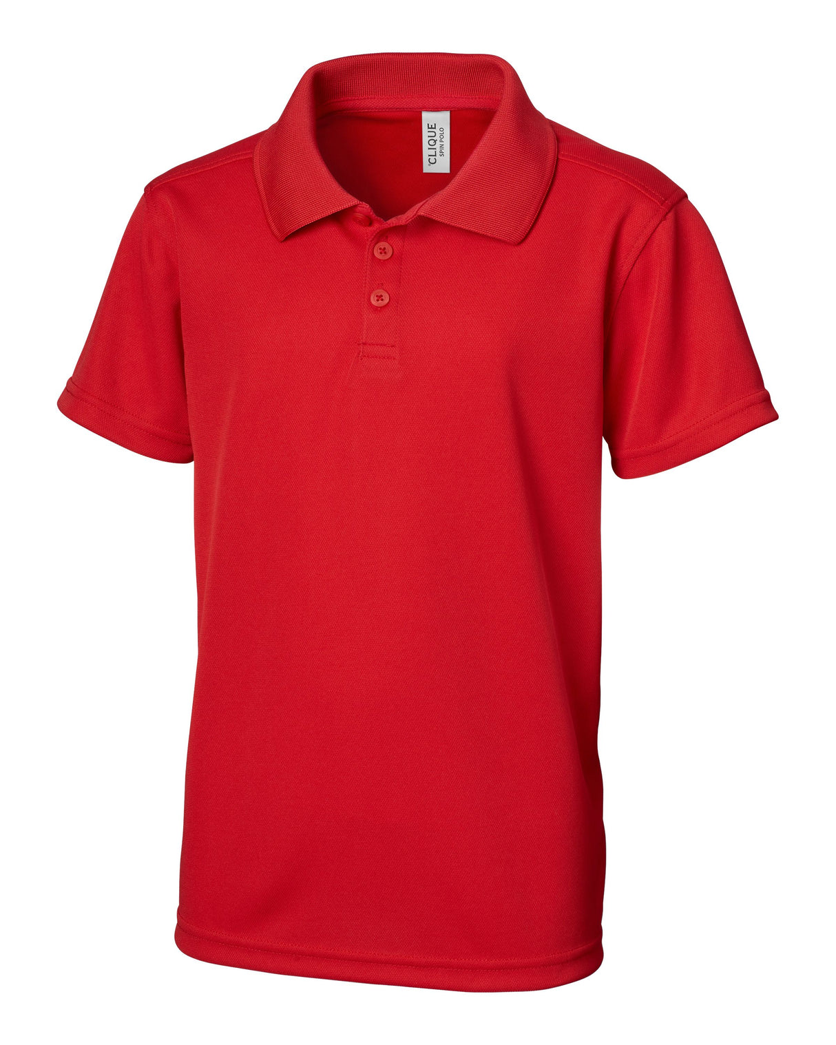 Clique Youth Spin Solution-dyed Performance Pique Polo-1