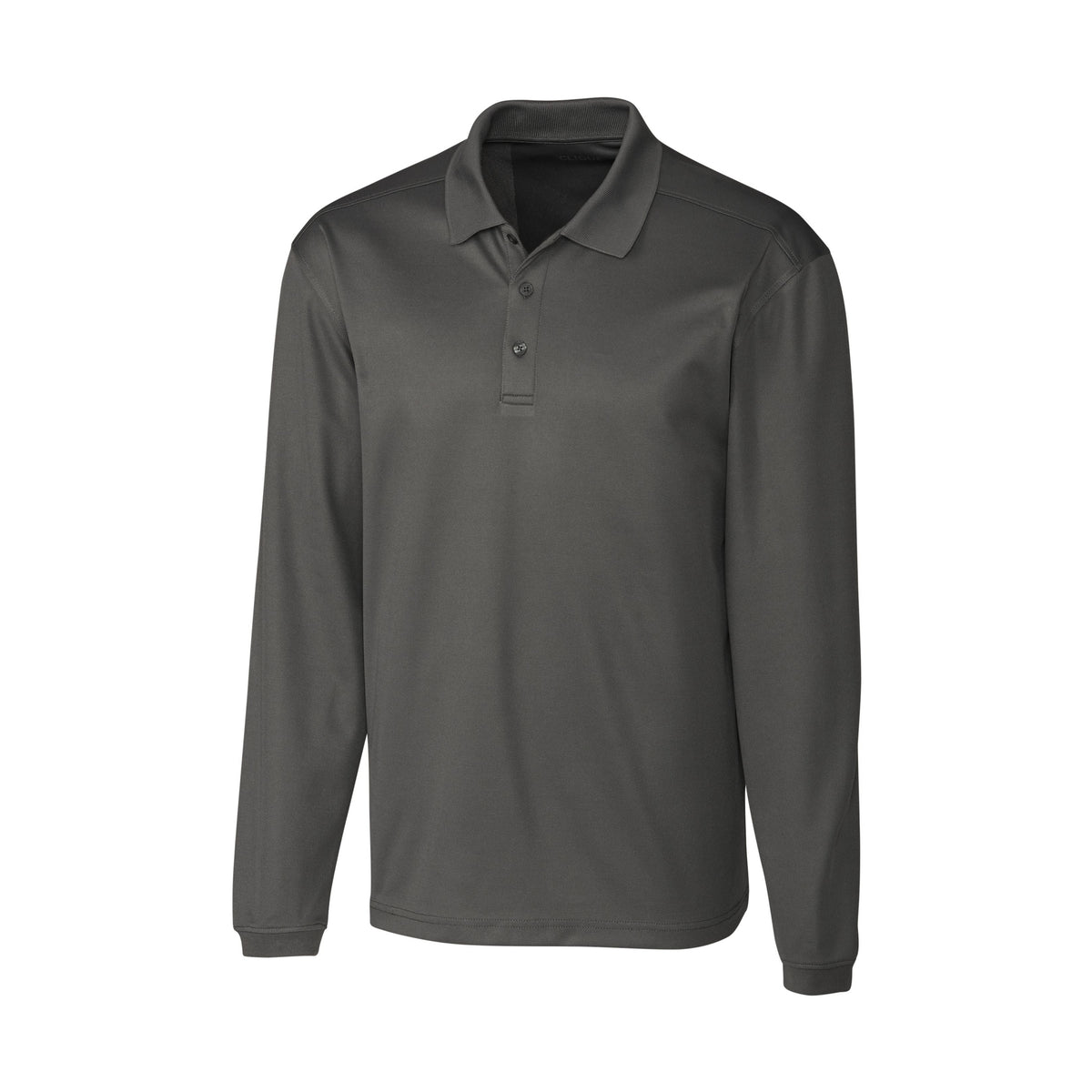 Clique Men's Spin Solution-dyed Performance Pique Long Sleeve Polo-1