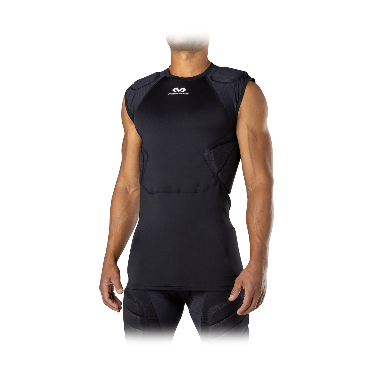 McDavid Youth Rival Integrated 5-Pad Shirt-3