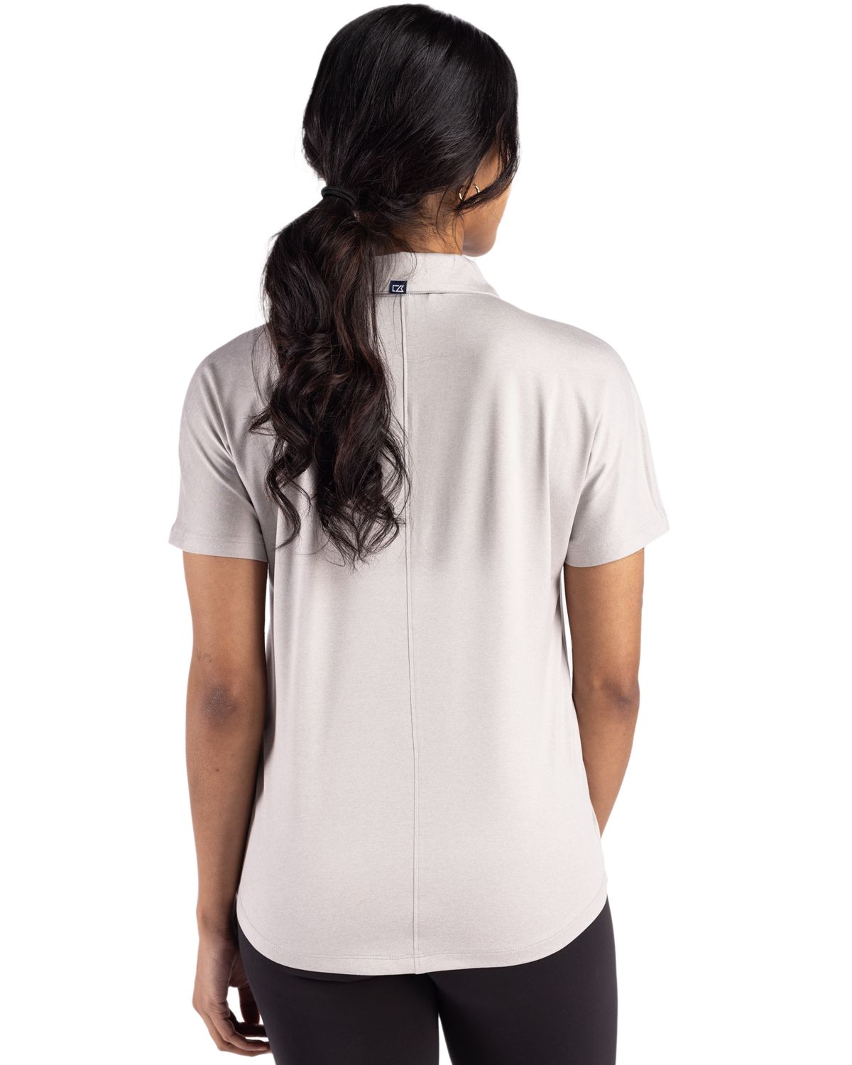 Cutter & Buck Women's Coastline Recycled Double Peached Dolman Polo-5