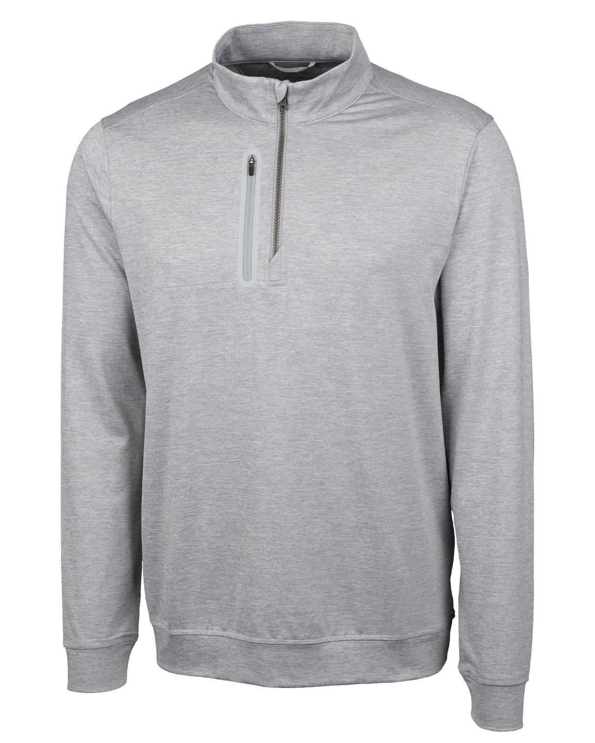 Cutter & Buck Men's Stealth Heathered Quarter Zip-1