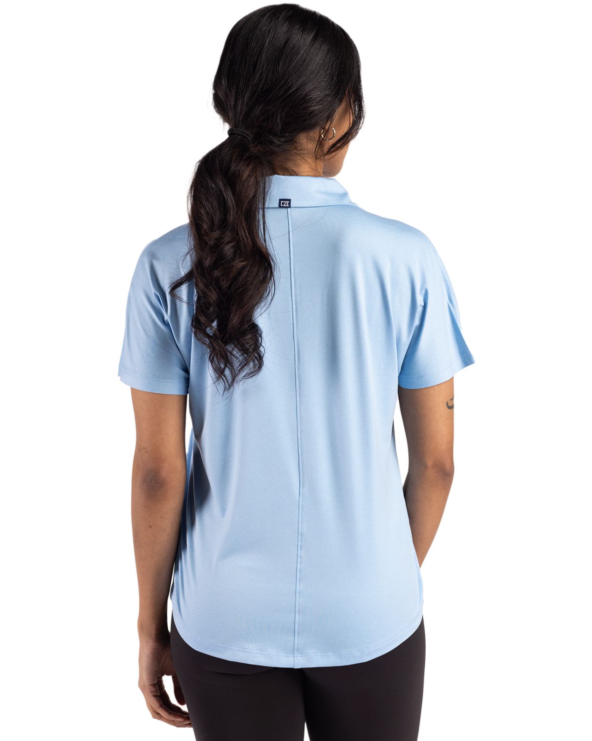 Cutter & Buck Women's Coastline Recycled Double Peached Dolman Polo-5