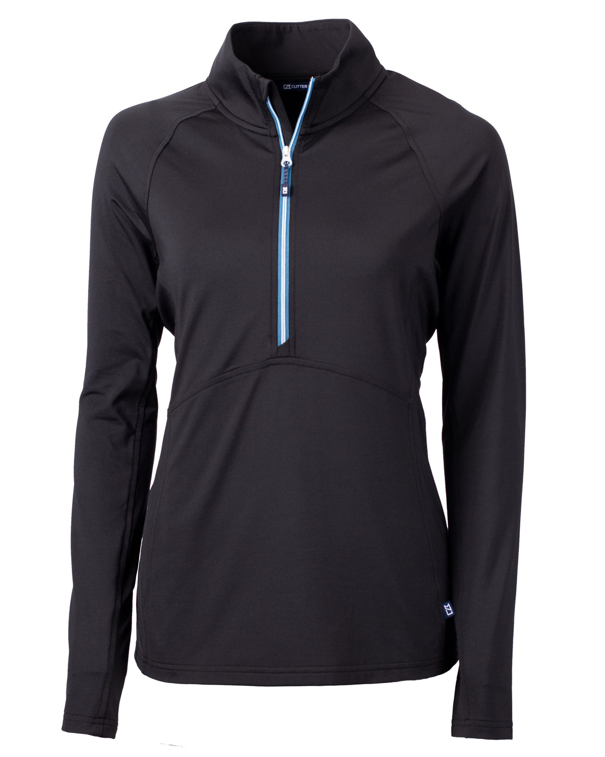 Cutter & Buck Women's Adapt Recycled Soft Knit Stretch Half Zip Pullover-1