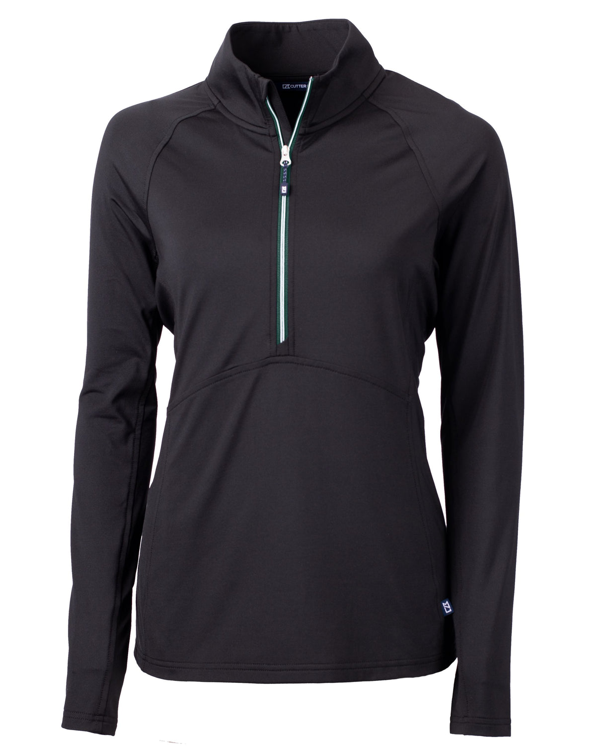 Cutter & Buck Women's Adapt Recycled Soft Knit Stretch Half Zip Pullover-1