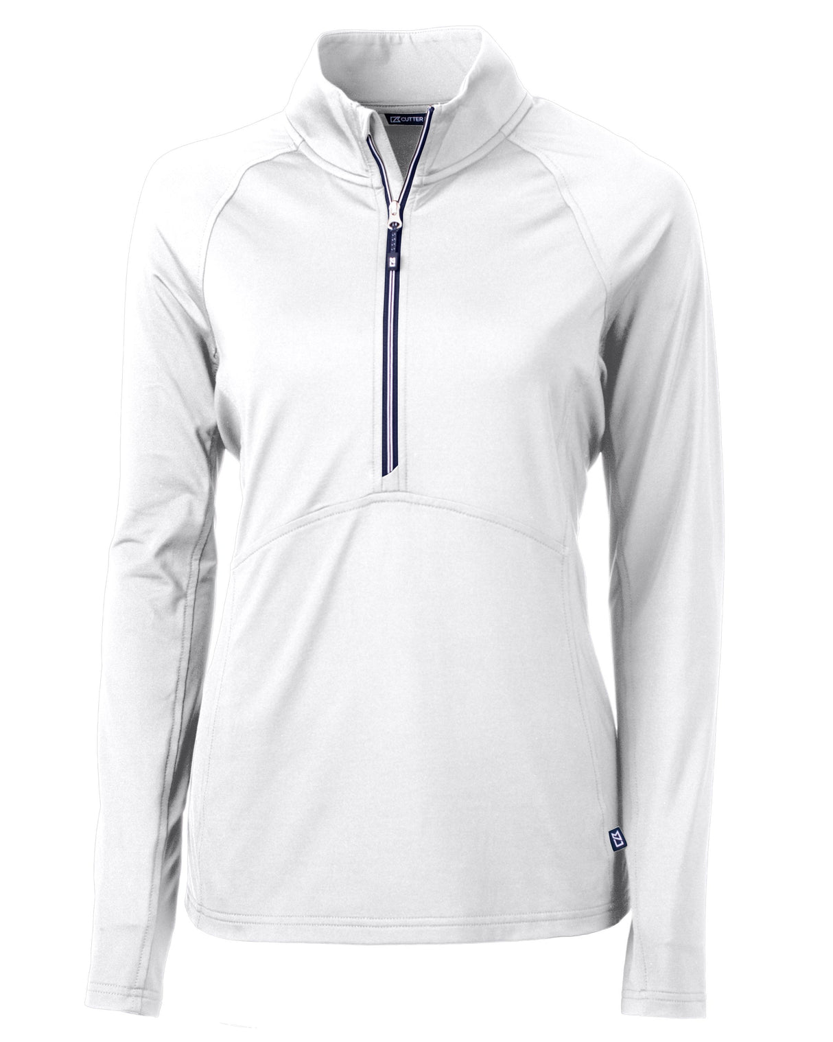 Cutter & Buck Women's Adapt Recycled Soft Knit Stretch Half Zip Pullover-1