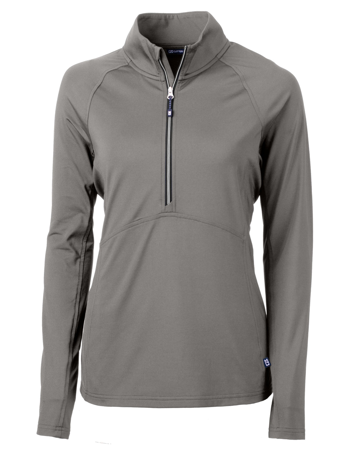 Cutter & Buck Women's Adapt Recycled Soft Knit Stretch Half Zip Pullover-1