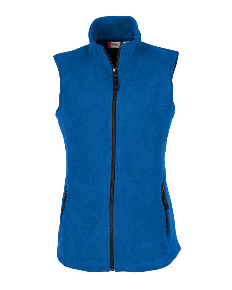 Clique Women's Summit Performance Fleece Full Zip Vest-2