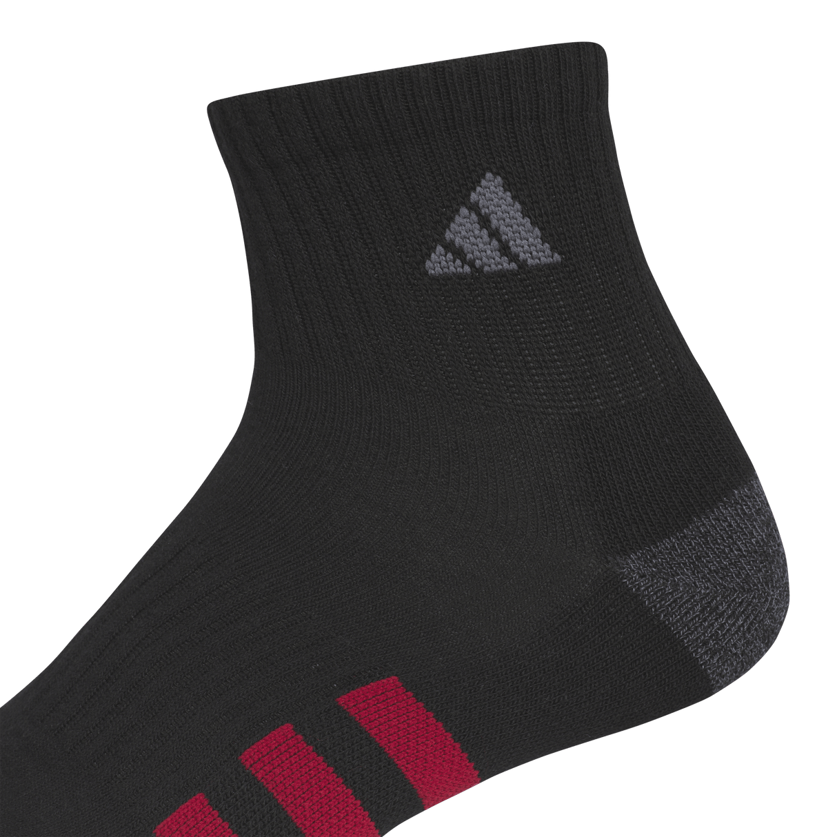 adidas Men's Cushioned 3.0 Color 3-Pack Quarter Sock-3