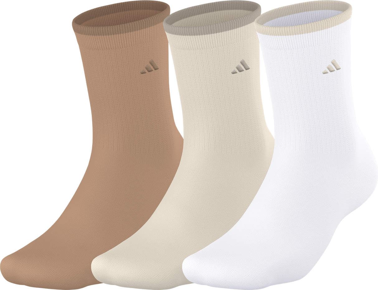 adidas Women's Cushioned Comfort 2.0 3-Pack Crew Sock-1