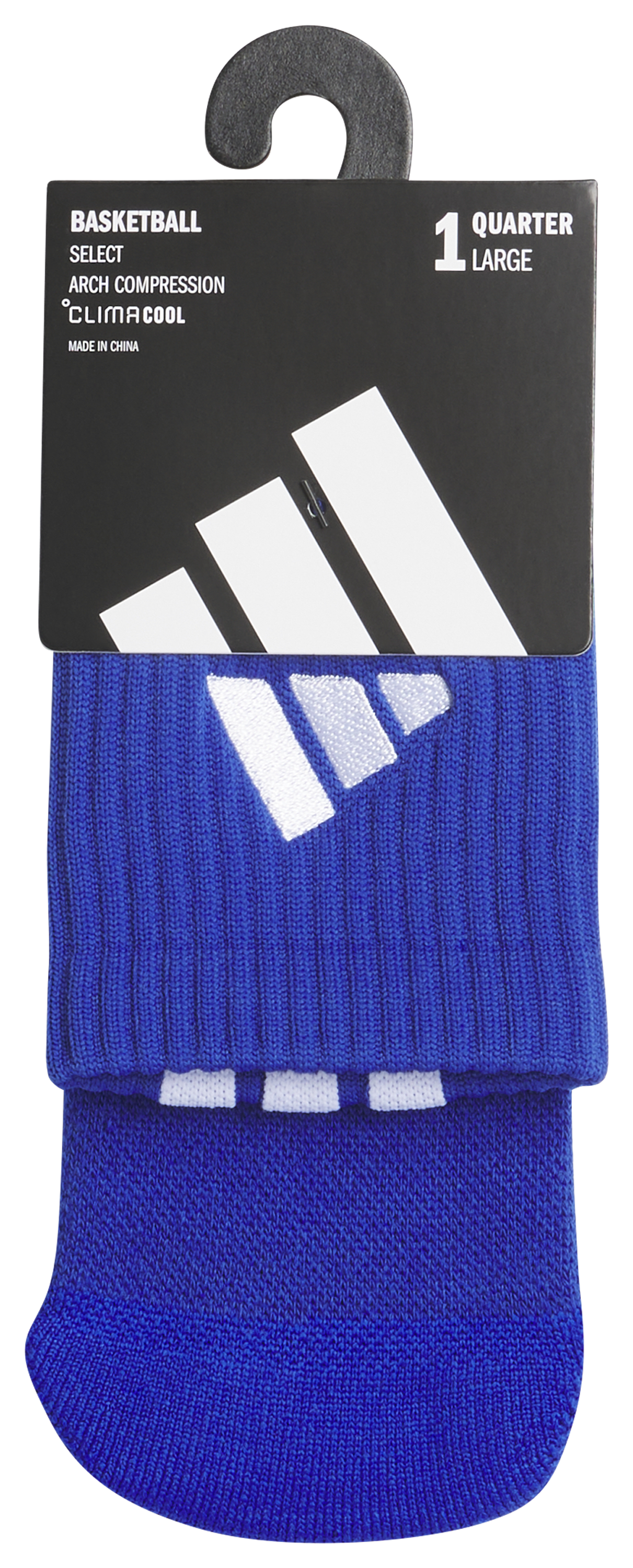 adidas Select Basketball 2 Quarter Sock-5