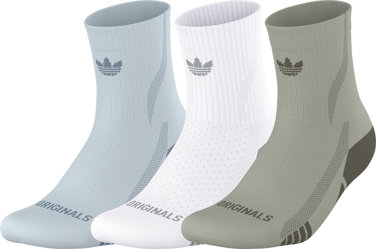 adidas Men's Foundation Sport 3.0 3-Pack Crew Sock-1