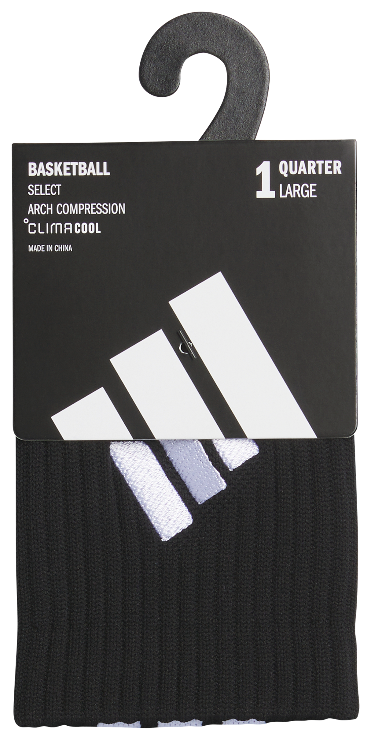 adidas Select Basketball 2 Quarter Sock-5