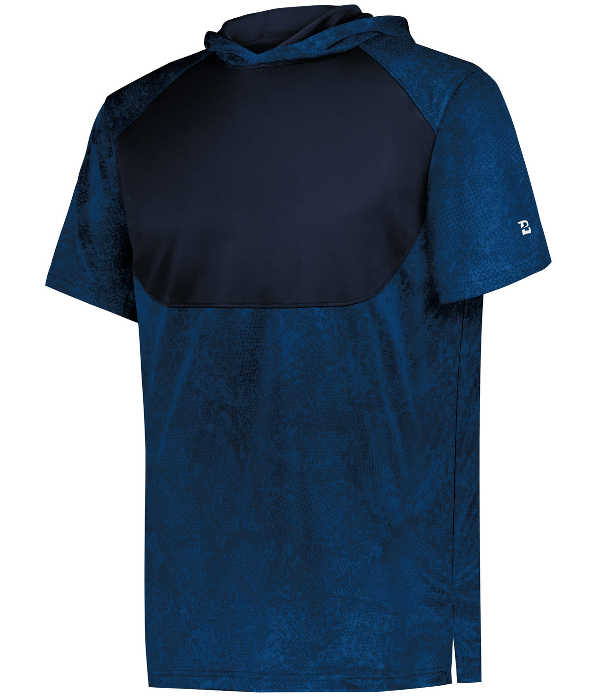 Badger Sport Youth Stadium Print Short Sleeve Hooded Tee