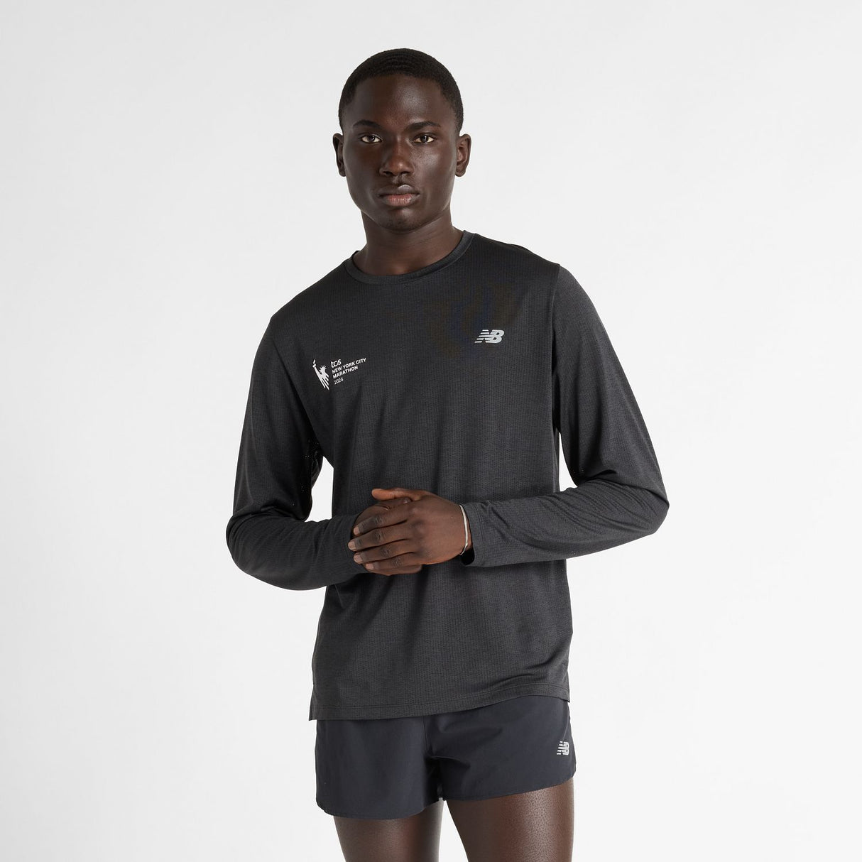 New Balance Men's NYC Marathon Athletics Long Sleeve-3