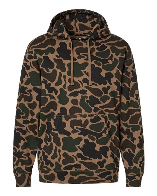 Independent Trading Co. Men's Midweight Hooded Sweatshirt-1
