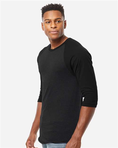 Tultex Men's Fine Jersey Raglan T-Shirt-4