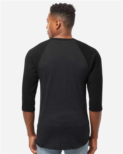 Tultex Men's Fine Jersey Raglan T-Shirt-5