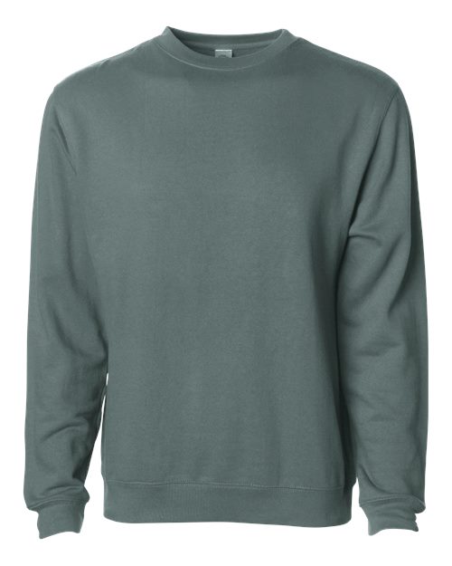 Independent Trading Co. Men's Midweight Crewneck Sweatshirt-1