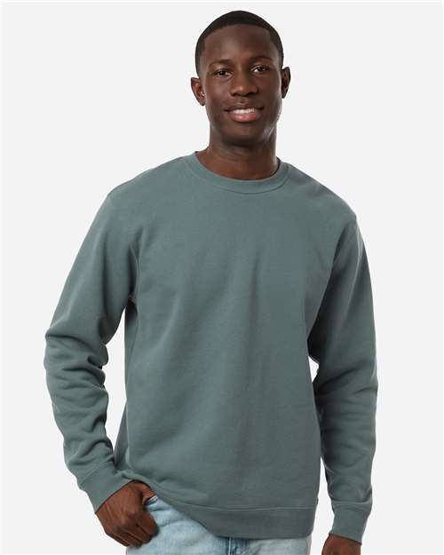 Independent Trading Co. Men's Midweight Crewneck Sweatshirt-3