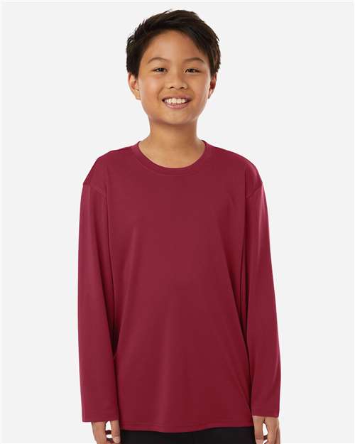 AllPro Youth Pro-Lock Performance Long Sleeve T-Shirt-3