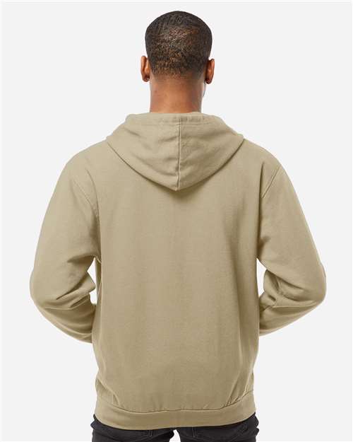 Tultex Men's Full-Zip Hooded Sweatshirt-5